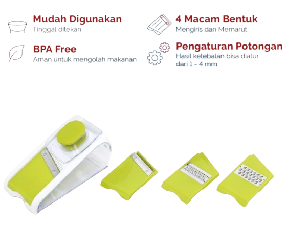 JEJU PERLENGKAPAN DAPUR GRATE SLICER SI0079 - Login Megastore