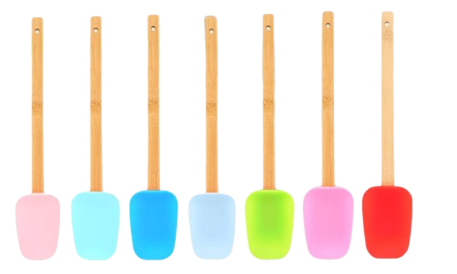 JEJU PERLENGKAPAN DAPUR Spatula Sendok Gg.Bambu+Silicone AM1009 1C144P - Login Megastore