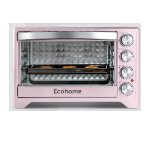 ECOHOME ELECTRIC OVEN EOP888 PASTEL PINK - Login Megastore