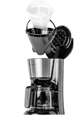 ECOHOME COFFEE MAKER  ECM333 SILVER - Login Megastore